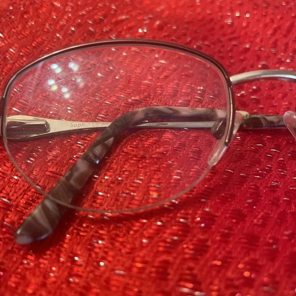 Sophia Loren Eyeglasses M273 Frames Zyloware Dark Gold